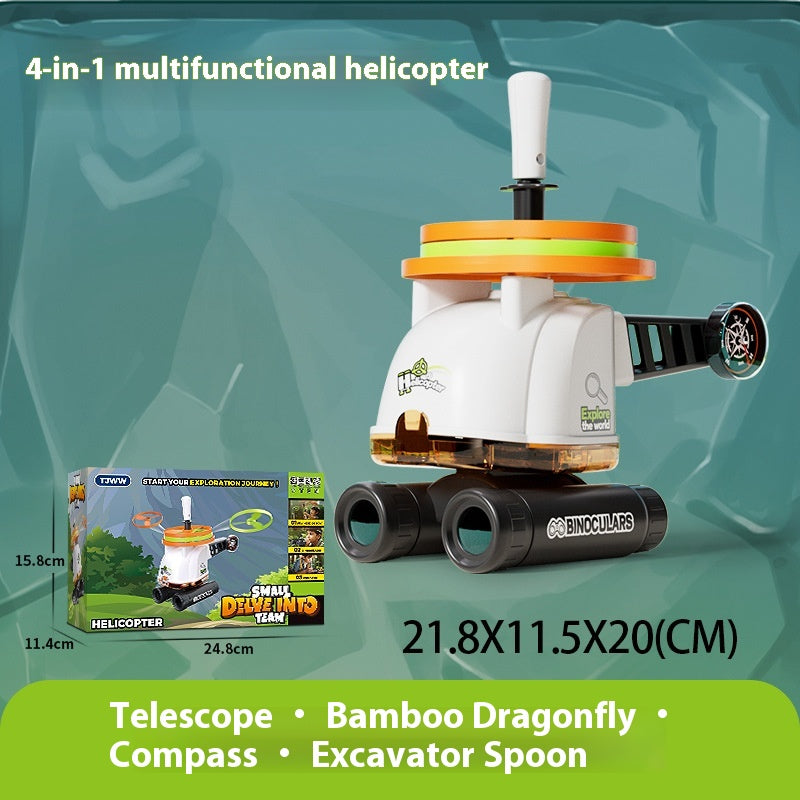 Microscope extérieur 4-en-1 Véhicules de construction Véhicules hors route Periscope Eau sous-marine