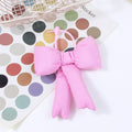 Tissu Plaid Bowknot Sac pendentif Accessoire