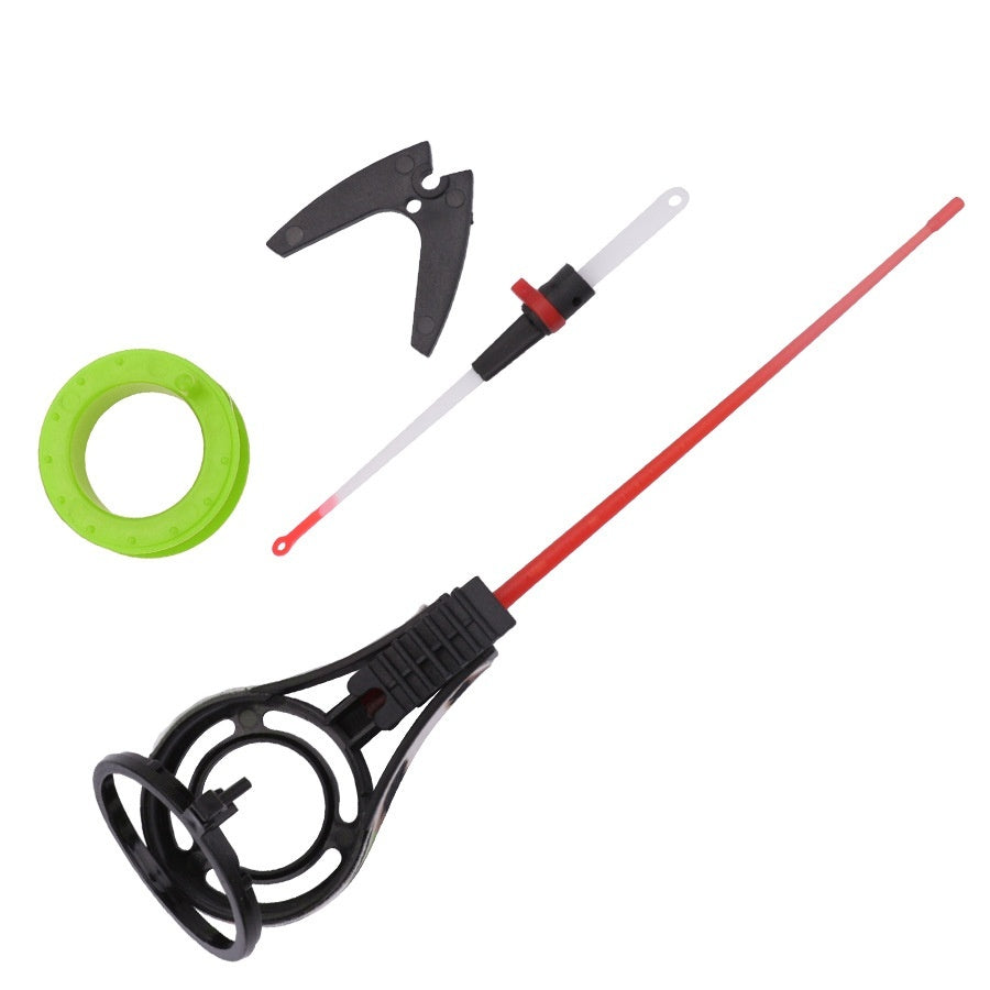 Barre de rechange amovible portable en plastique pour la pêche à la glace