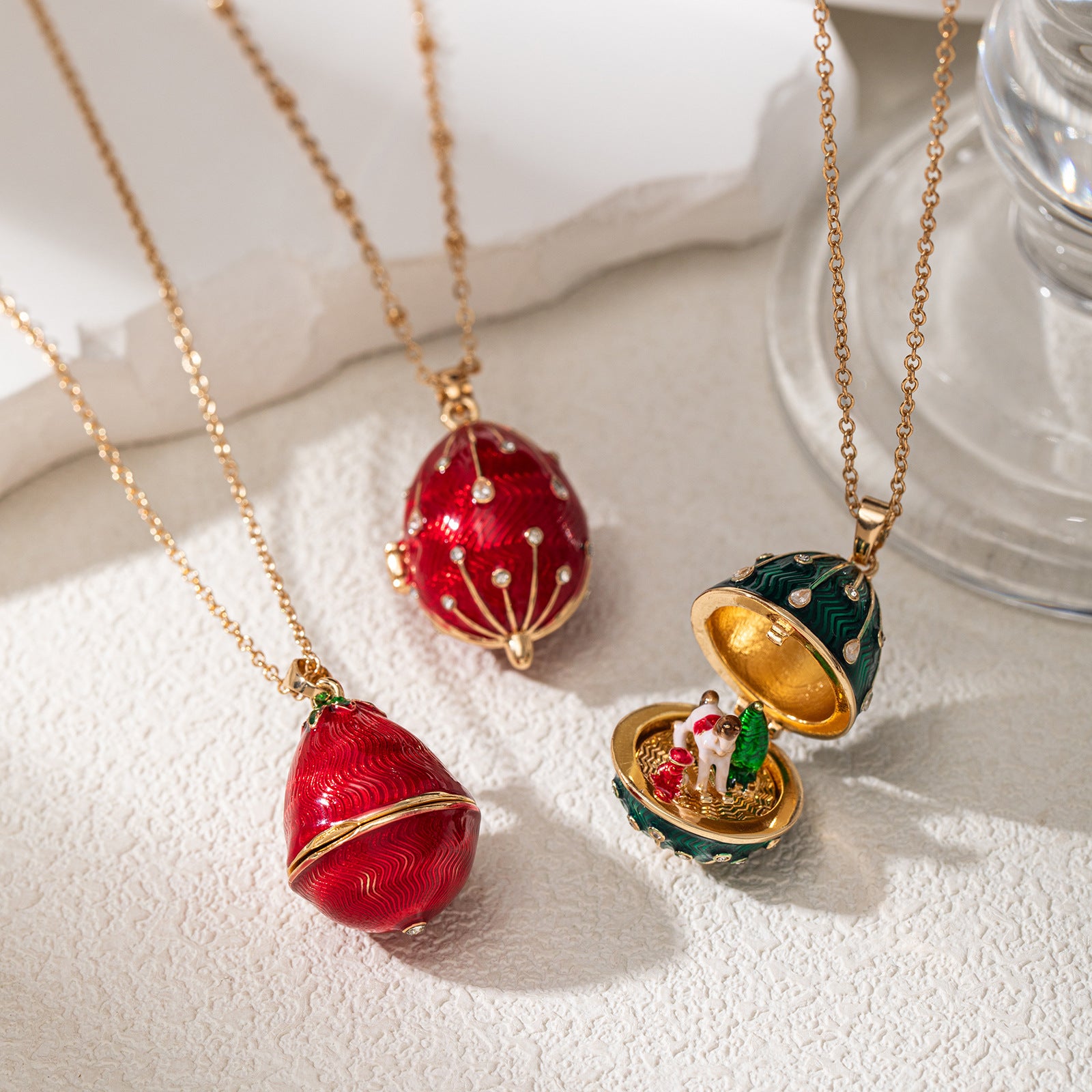Minimaliste mode et élégant Collier ouvert et fermé