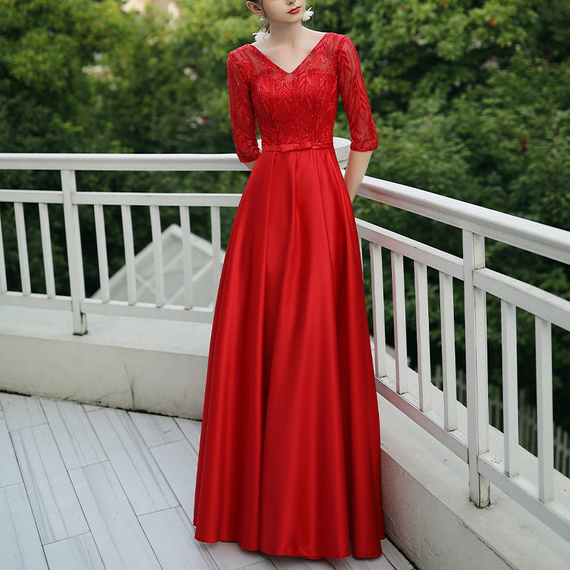 Banquet Party Élégante robe de soirée Femmes