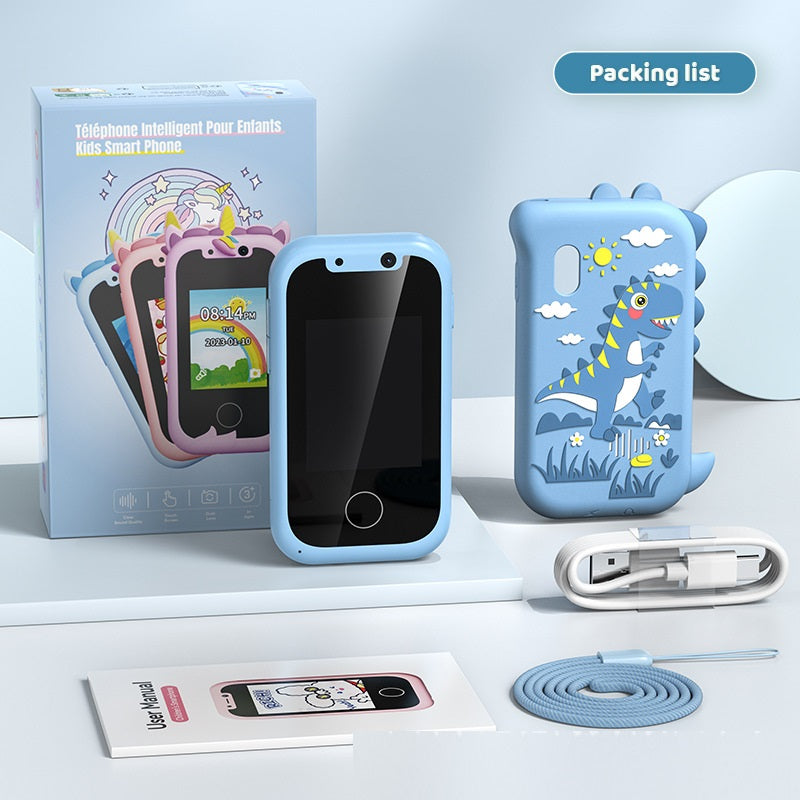 Early Childhood Education Video Game Mini Bear Handheld Touch Mobile Phone Camera