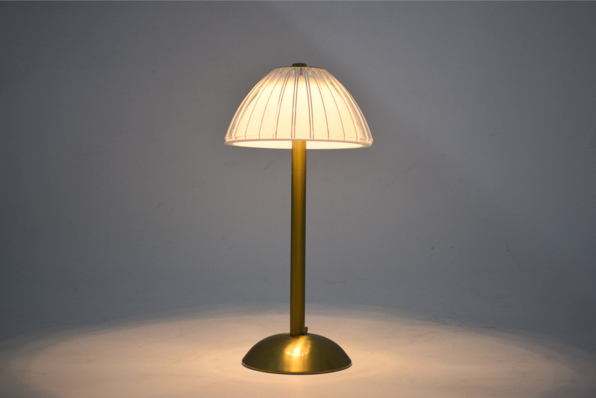 Retro Bedside Table Lamp Touch-Sensitive USB Charging Ambient Light