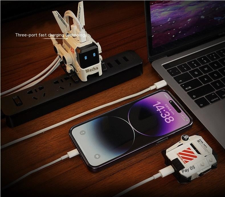Chargeur de téléphone portable 65W Gravity Planet Dog