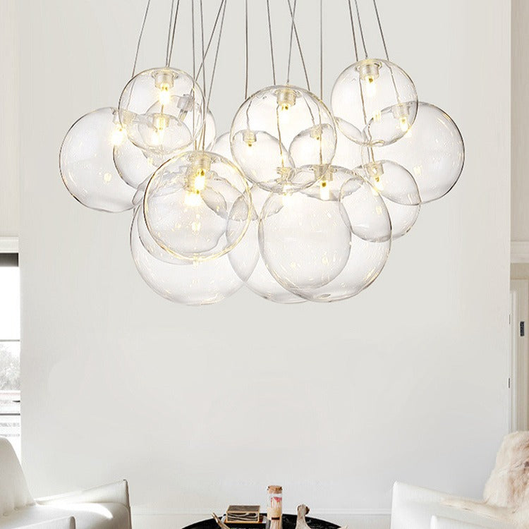 Lustre multi-tête Lustre moderne et élégant Salon luminaire