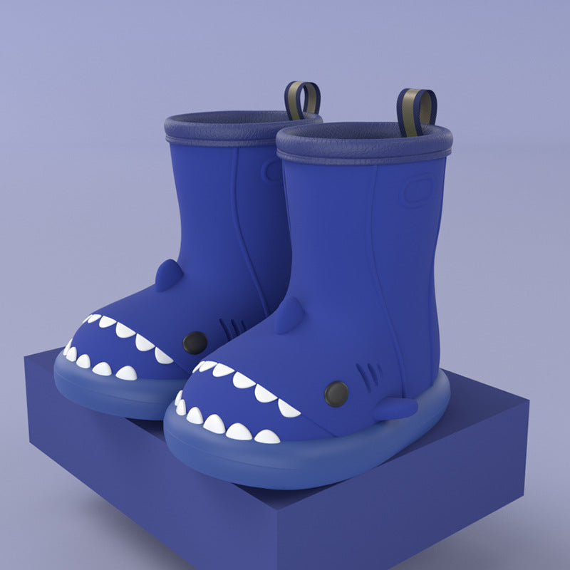 Chaussures de requin Bottes de pluie pour enfants