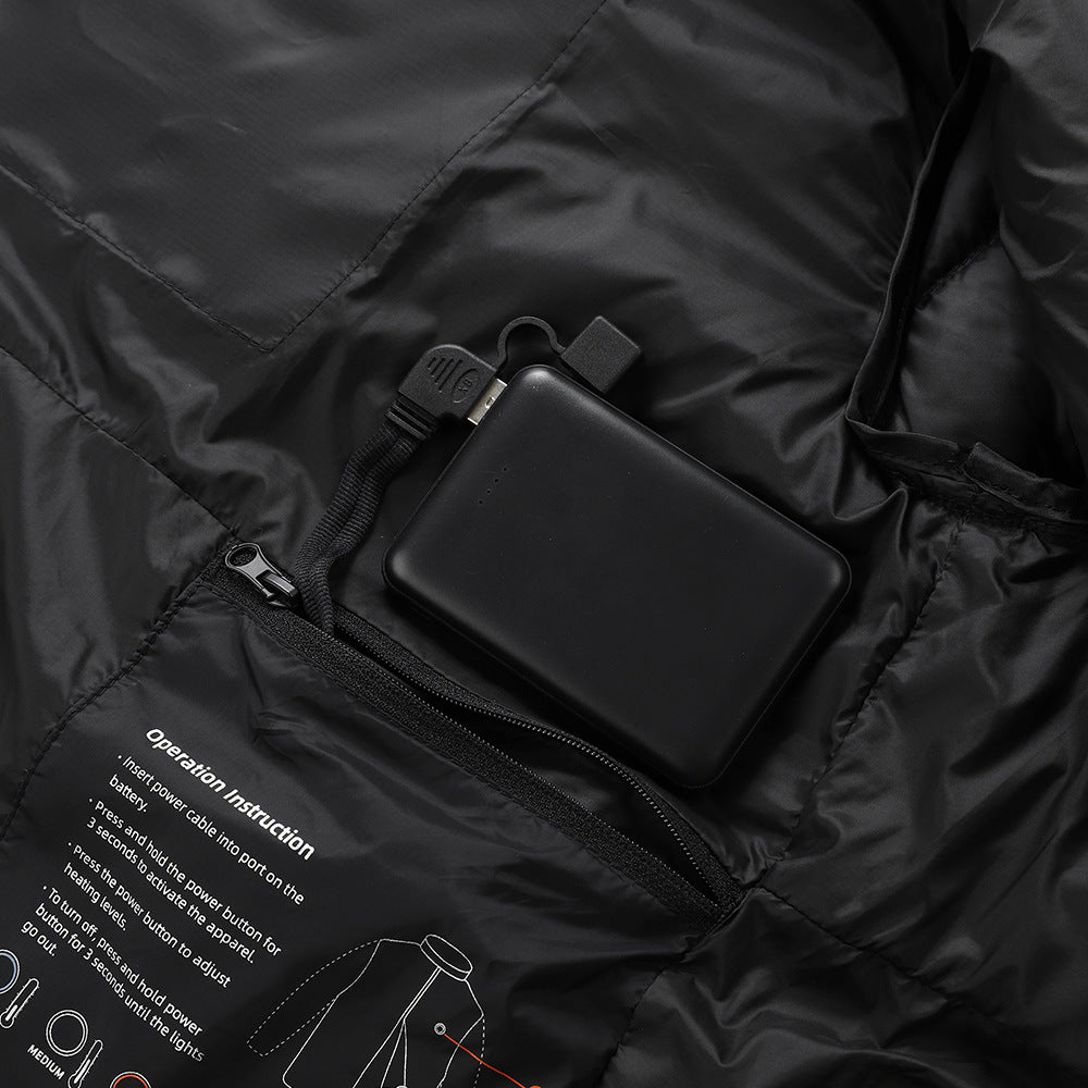 Batterie chauffante pour le chauffage des vêtements rechargeables
