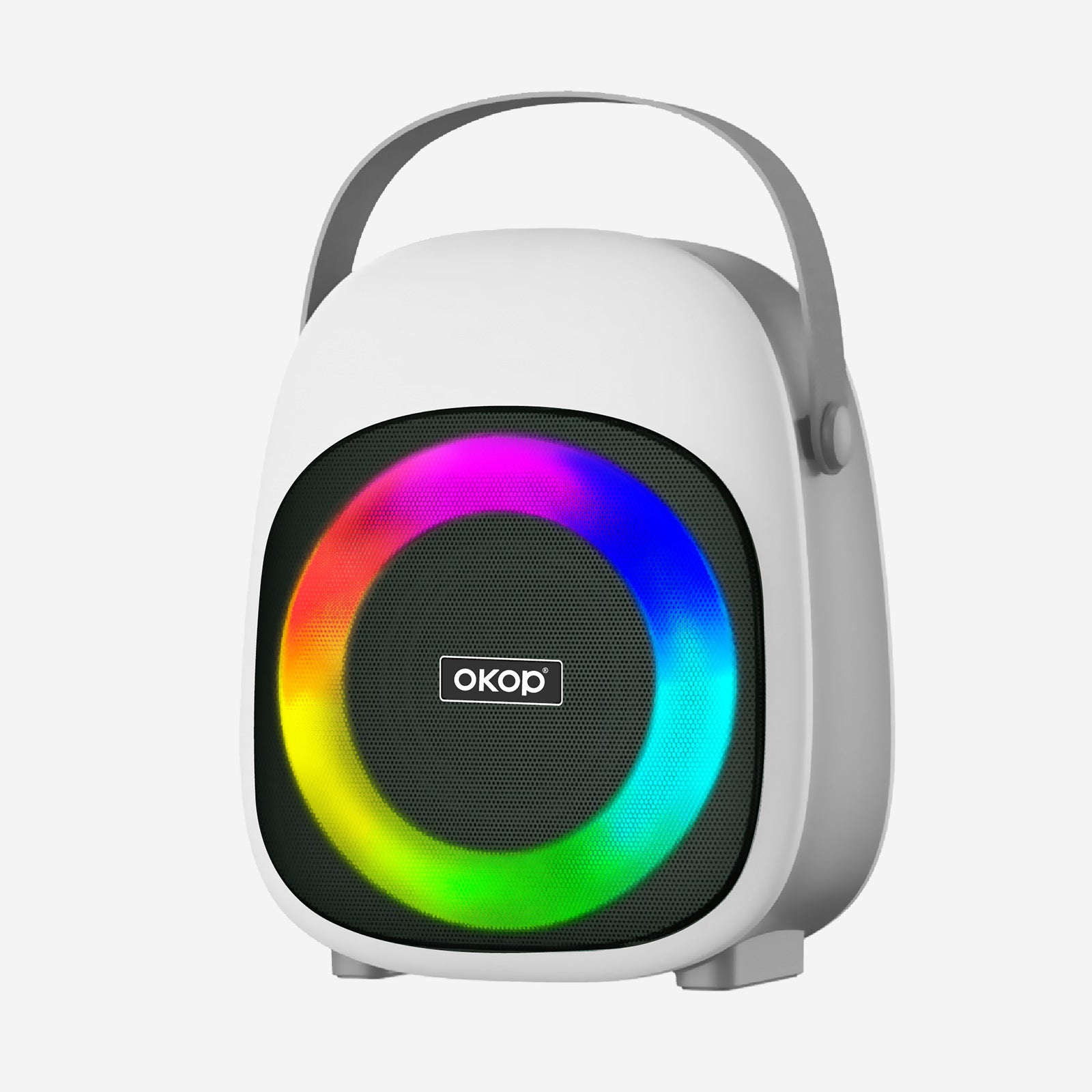 KP-857 Hot-Selling Mini haut-parleur Bluetooth portable haut-parleur extérieur sans fil avec RGB Ambie