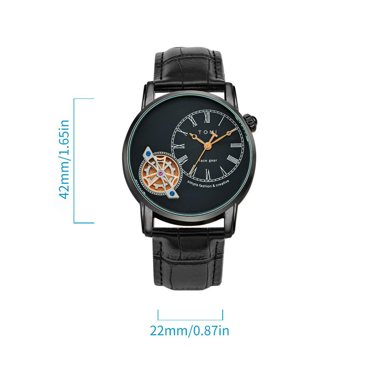Quartz European Style Hollow-out boîte cadeau Montre étanche