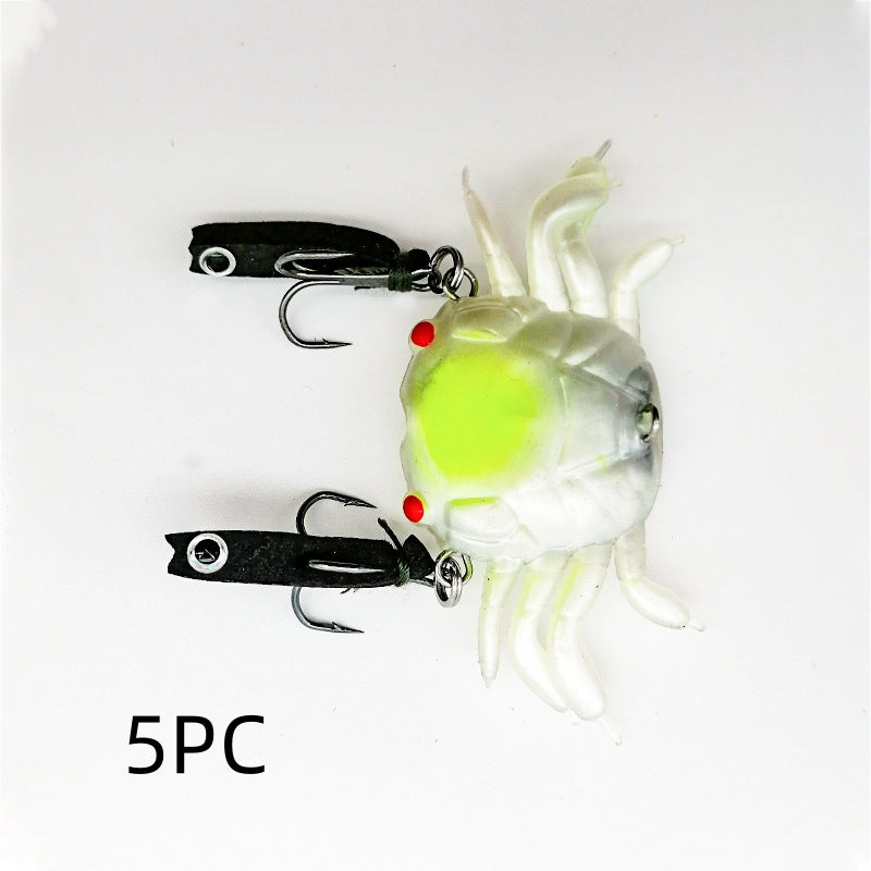 Crabe Lure Submersible Long S Paquet Lead Trois Crochets Lure Bait