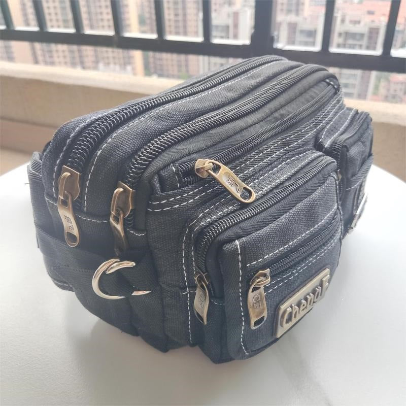 Sac de toile résistant à l'usure polyvalent pour homme