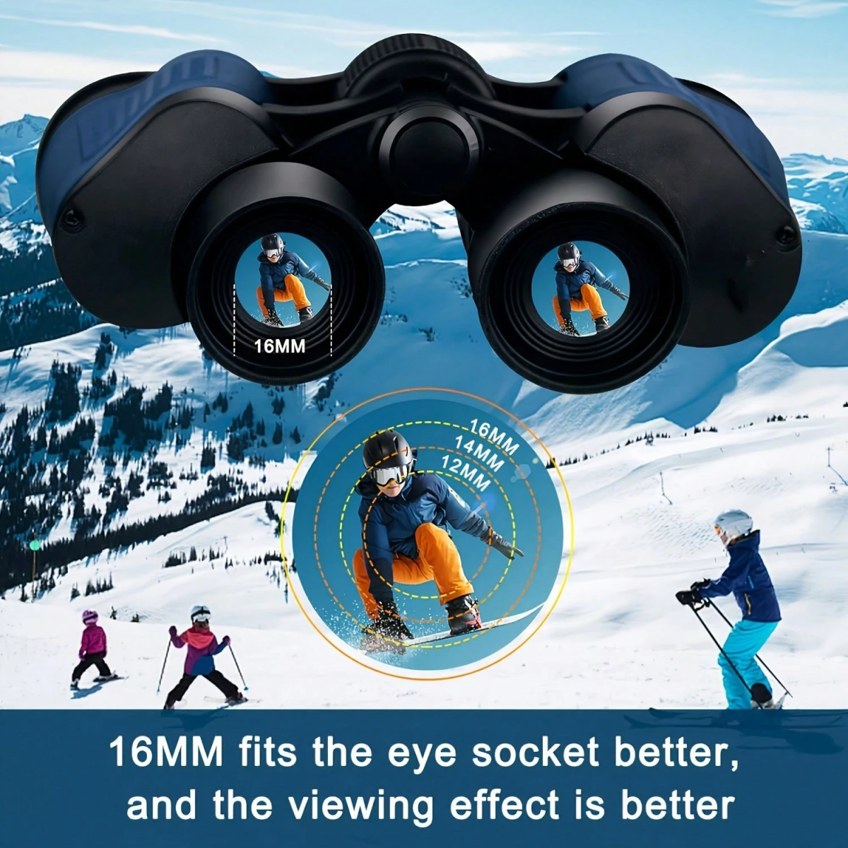 1PC 60x60 Binoculars with Night Vision