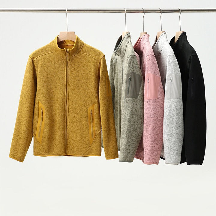 Manteau de cardigan rembourré de loisir