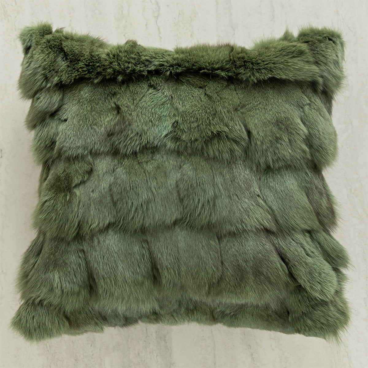 Coussin et housse d'oreiller à thème vert