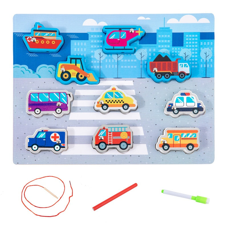 Kids Fishing Bead Baby Educational Toy