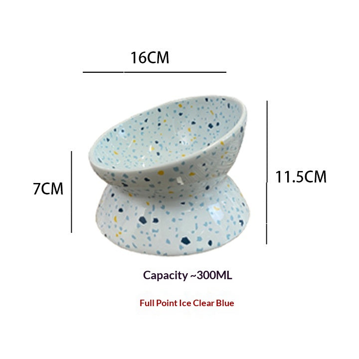 Céramique Chat Bowl Dog Food Dish