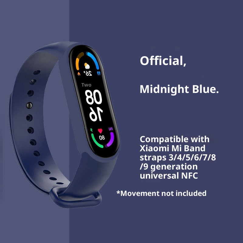 Applicable à Band 8 Bracelet TPU Split Wristband Smart