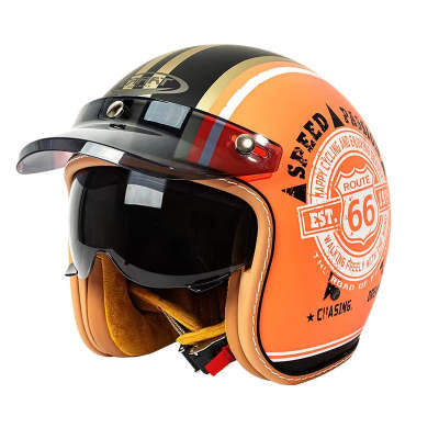 Casque d'équitation extérieur rétro pour hommes et femmes
