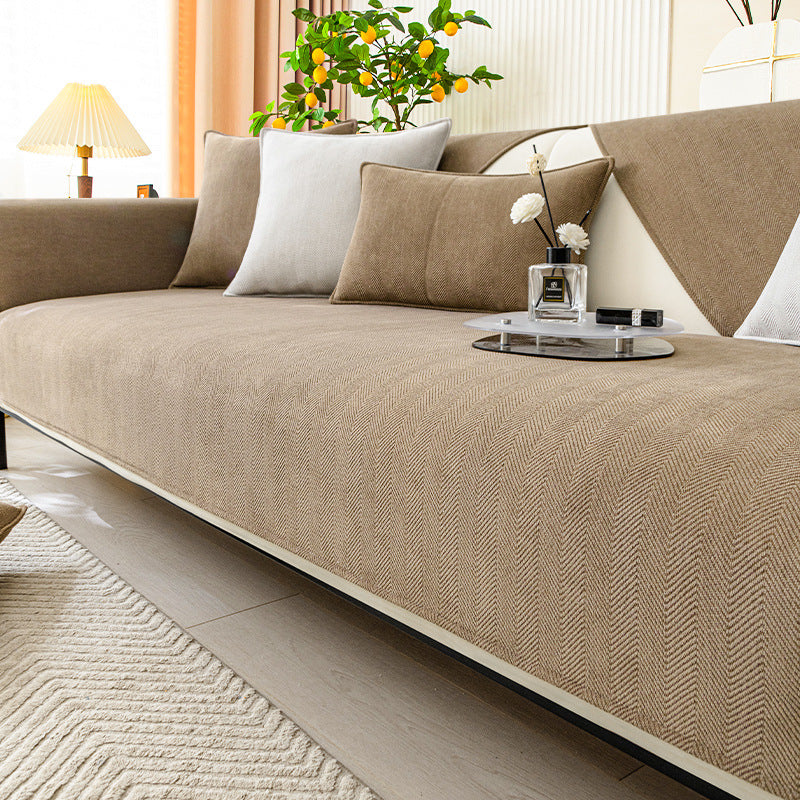 Chenille Canapé Coussin Quatre Saisons Universal Light Luxe