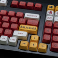 Garçon et fille couleur correspondant PBT Sublimation Key Cap Set