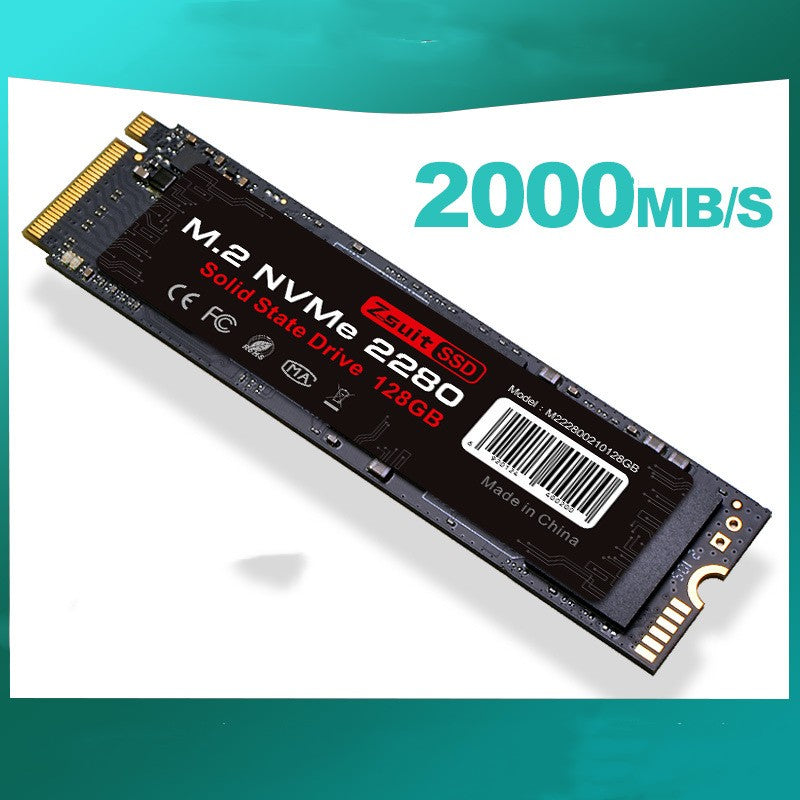 12G Laptop Solid State Drive M.2 2280 Nvme Protocol Storage 128G