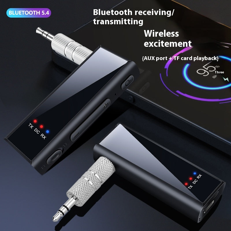 Adaptateur Bluetooth 35mm Voiture Bluetooth 54 Récepteur et émetteur audio deux en un