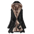 Manteau de coton laine Style mi-long
