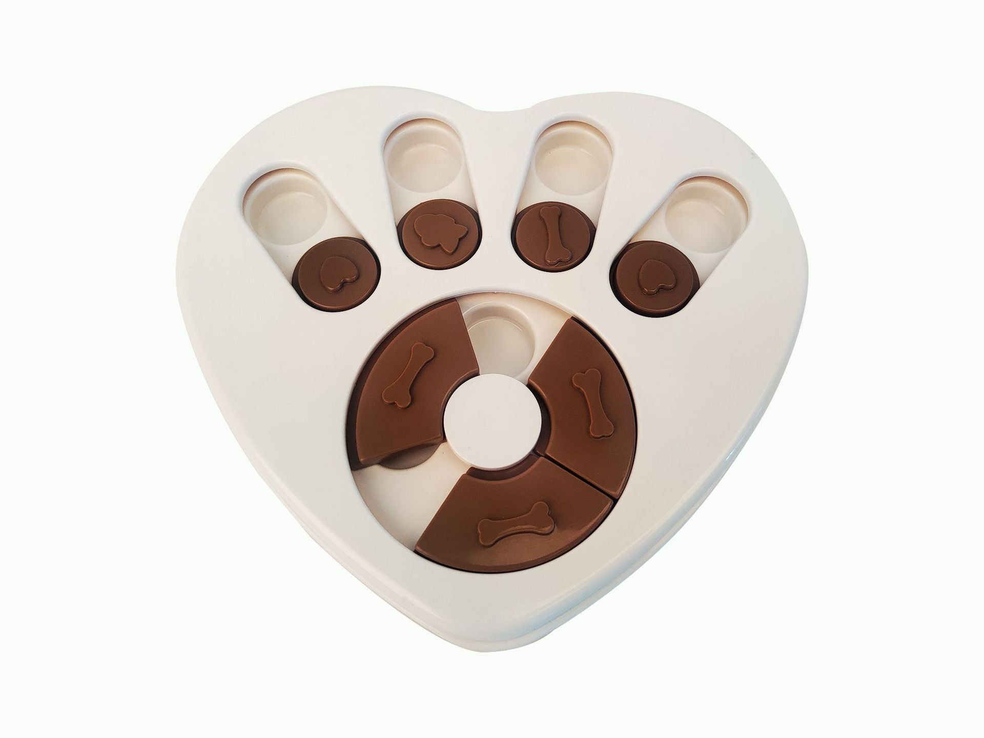 Puzzle de chien Jouet d'alimentation lente