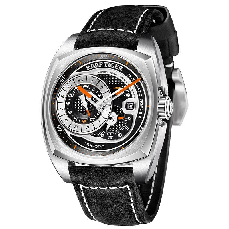 Montre mécanique sport et loisirs entièrement automatique pour hommes