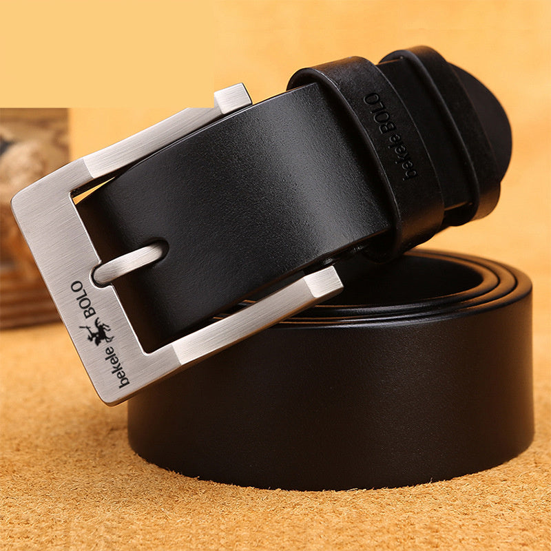 Ceinture d'épingle simple et polyvalente pour hommes