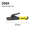 Pinces électriques de soudage Poignée de nylon Poignée de soudure Shell Pure Copper Electrode Clamp
