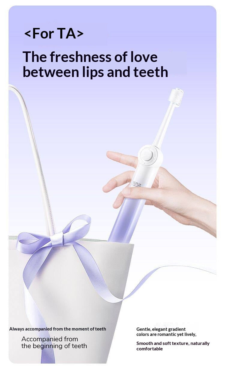 Brosse à dents rotative rechargeable pour les hommes et les femmes