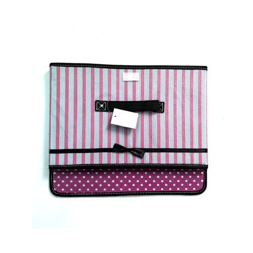 Boîte de rangement pliable en cube de rangement en cube de tissu Organisateur de jouets en cube avec couvercle
