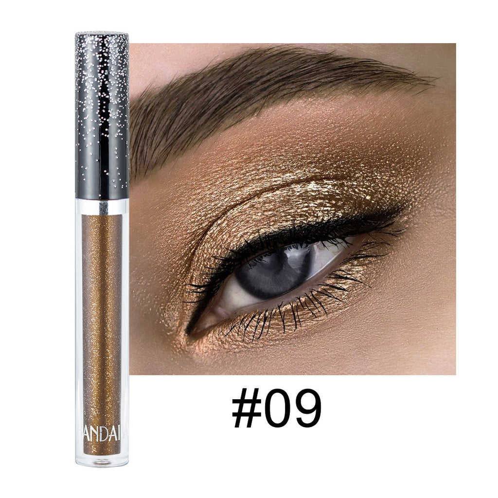 Diamant 12 couleurs Liquid Eye Shadow psychédélique Pearlescent
