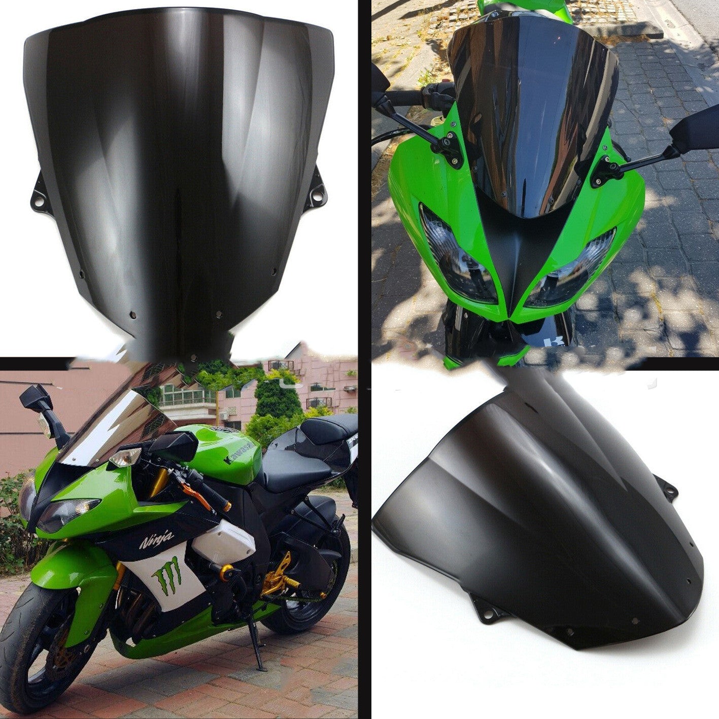 Pare-brise avant de moto