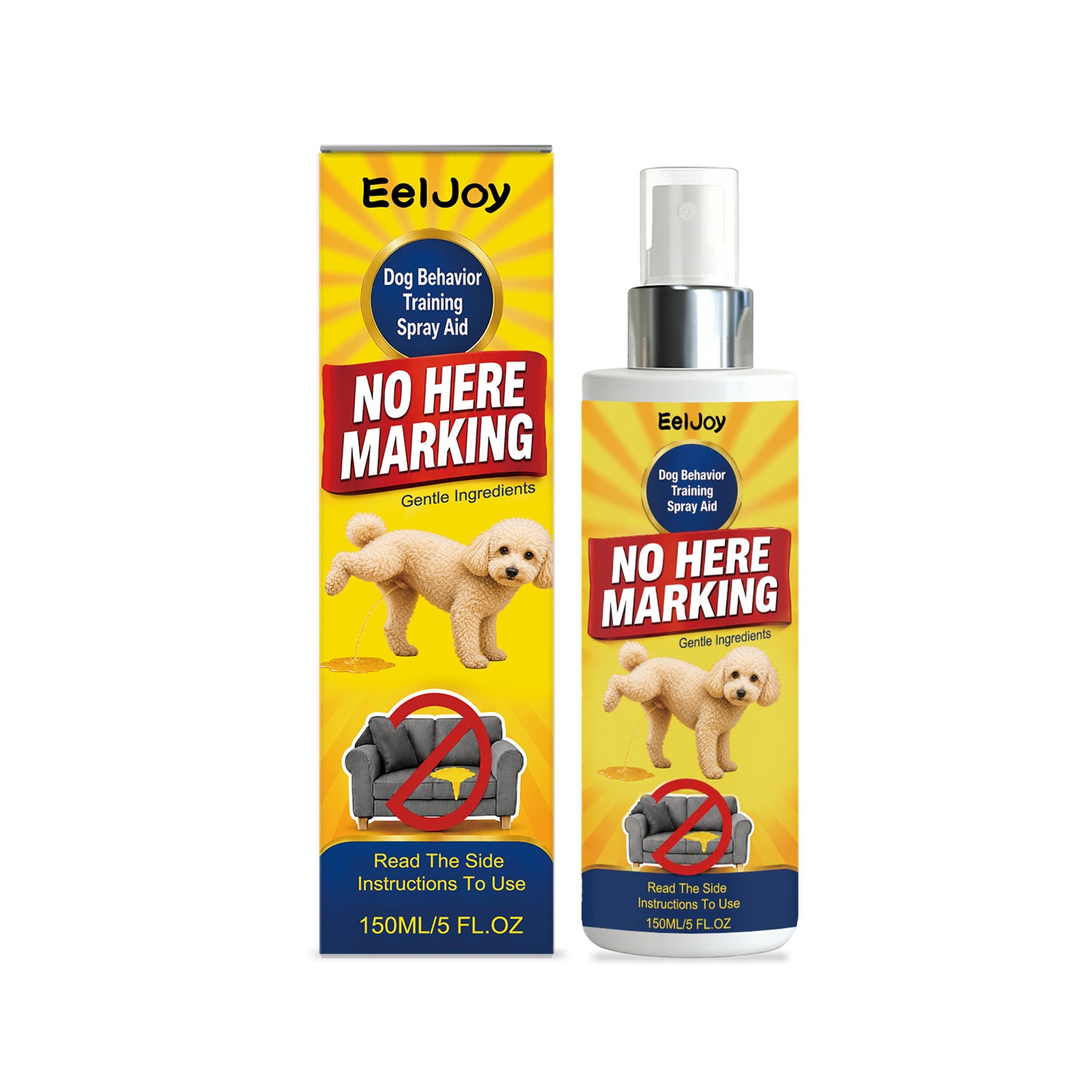 Spray d'entraînement comportemental pour chiens