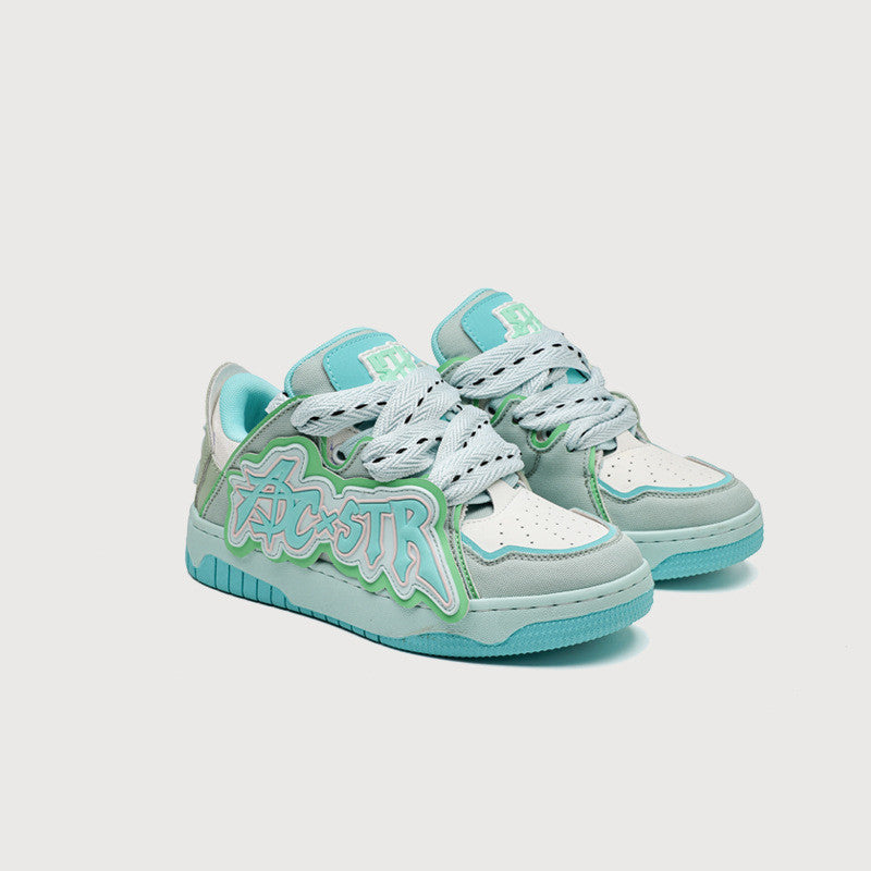 Chaussures de mode pour femmes simples et polyvalentes à semelle épaisse