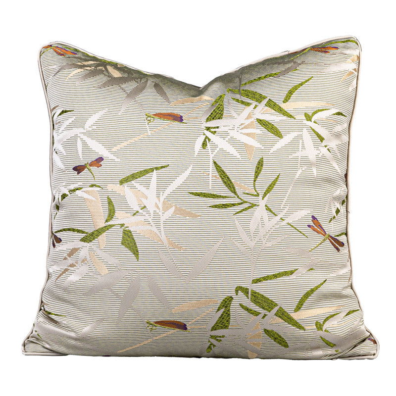 Encre chinoise style Dragonfly Salon Canapé lancer oreiller