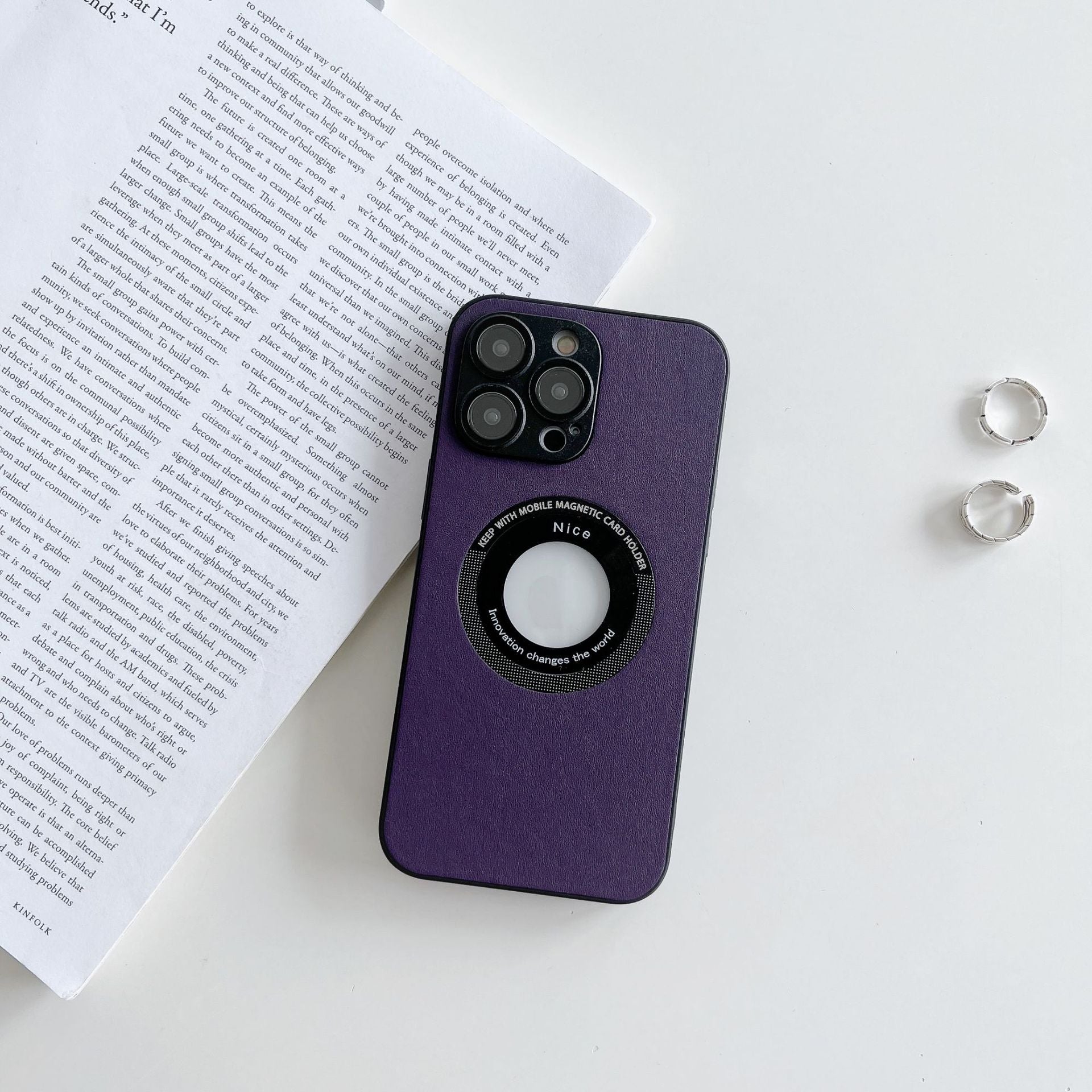 Boîtier de téléphone ProMax Miroir magnétique sans fil 11PRO Boîtier de protection