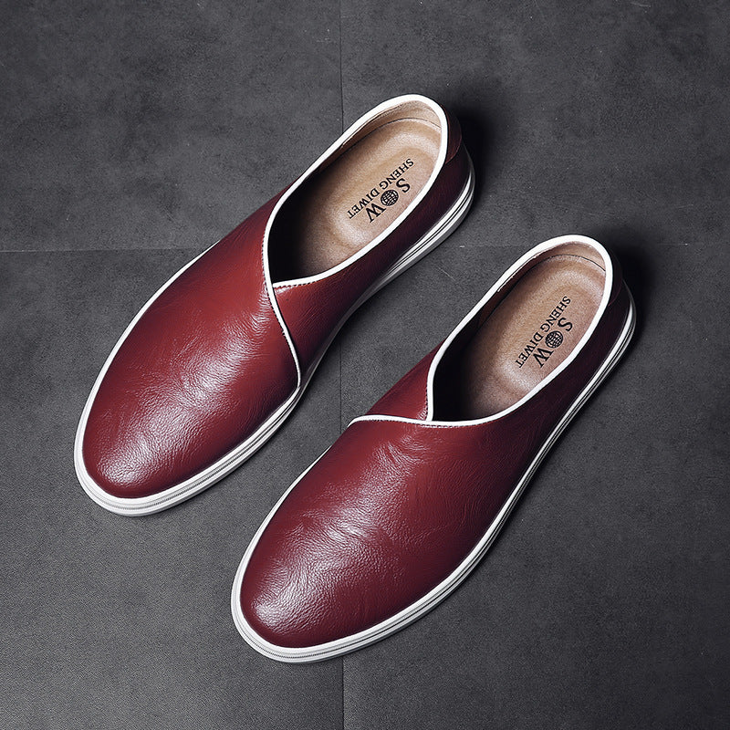 Style Casual Chaussures en cuir Hommes