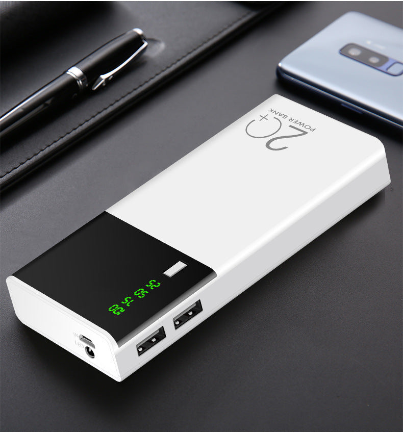 Banque d'alimentation mobile pour le cadeau de recharge rapide de grande capacité