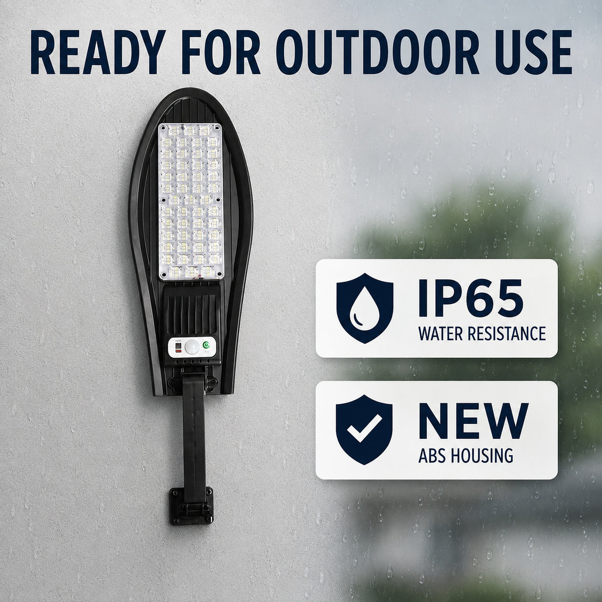 Solar Powered Motion Sensor Waterproof Garden Light W778A Pour la décoration de triage LED Landscap