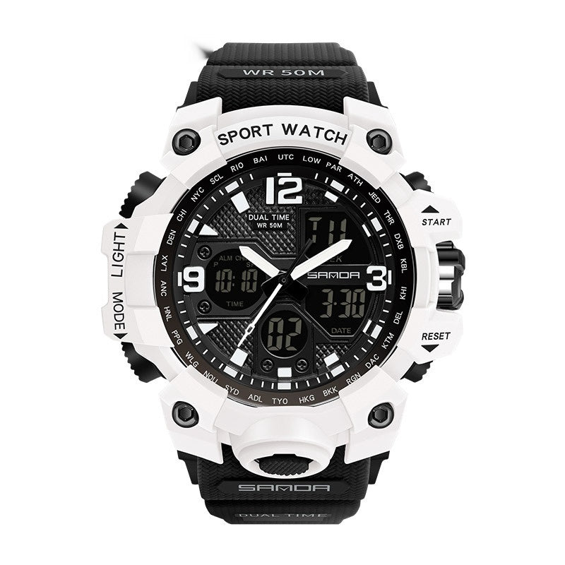 Électronique Jeunes Étudiant Mode Tendance Cool Montre pour hommes