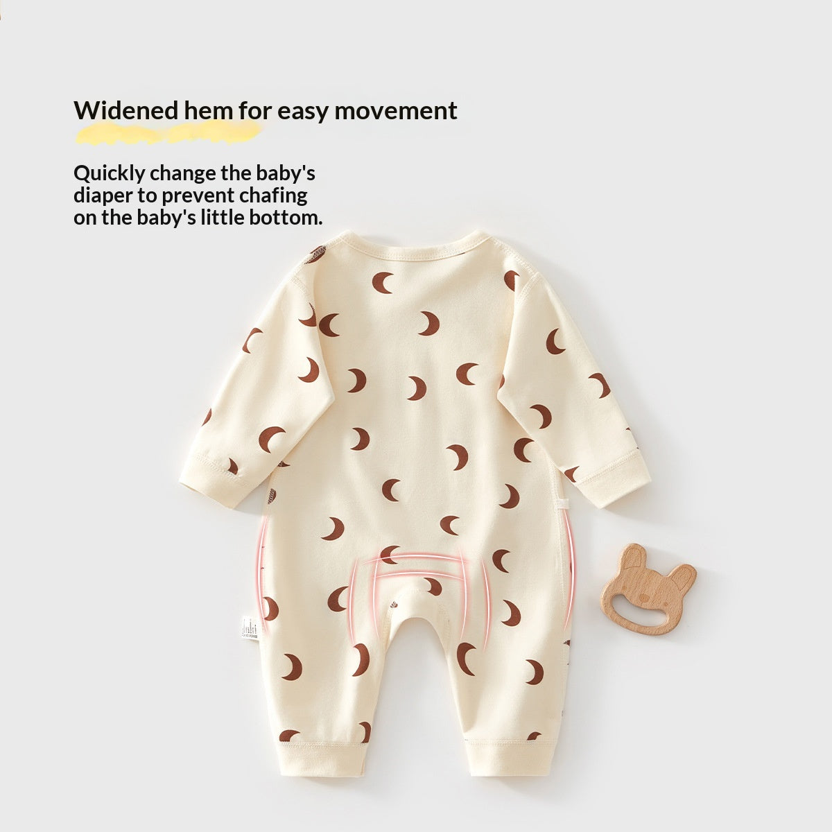 Vêtements de bébé Cotton pur Classe A Romper de printemps pour nouveau-nés