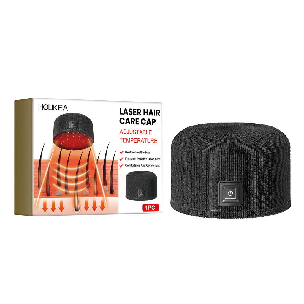 Huukea Dense Toupee Réparation des cheveux Manique épais cheveux fixation tête Massage soins chauffage Ca