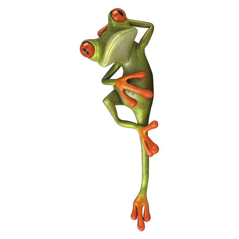 Couverture du corps de voiture Funny Frog Sticker