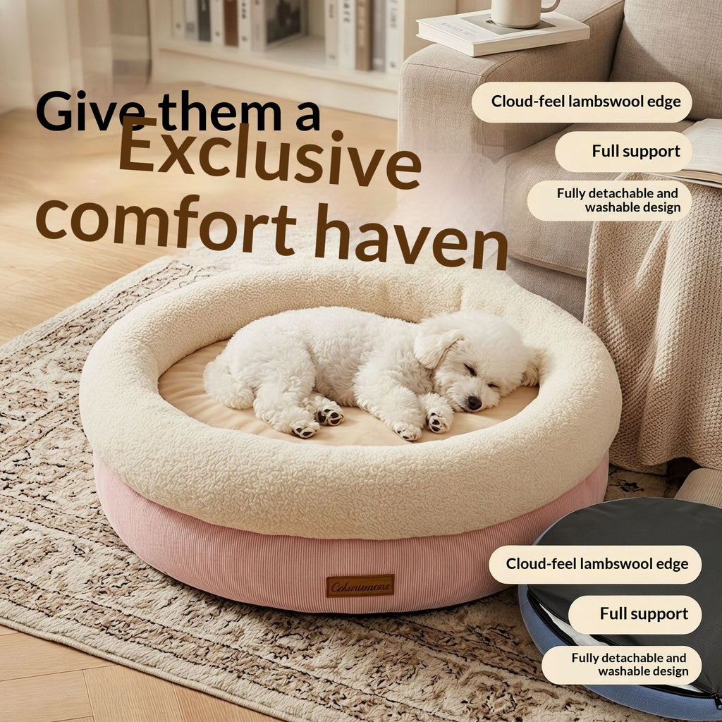 Lit de chien pour le printemps
