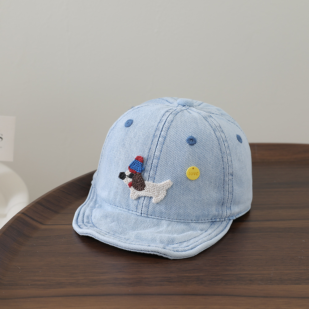 Chapeau croustillant brodé à la mode de style coréen