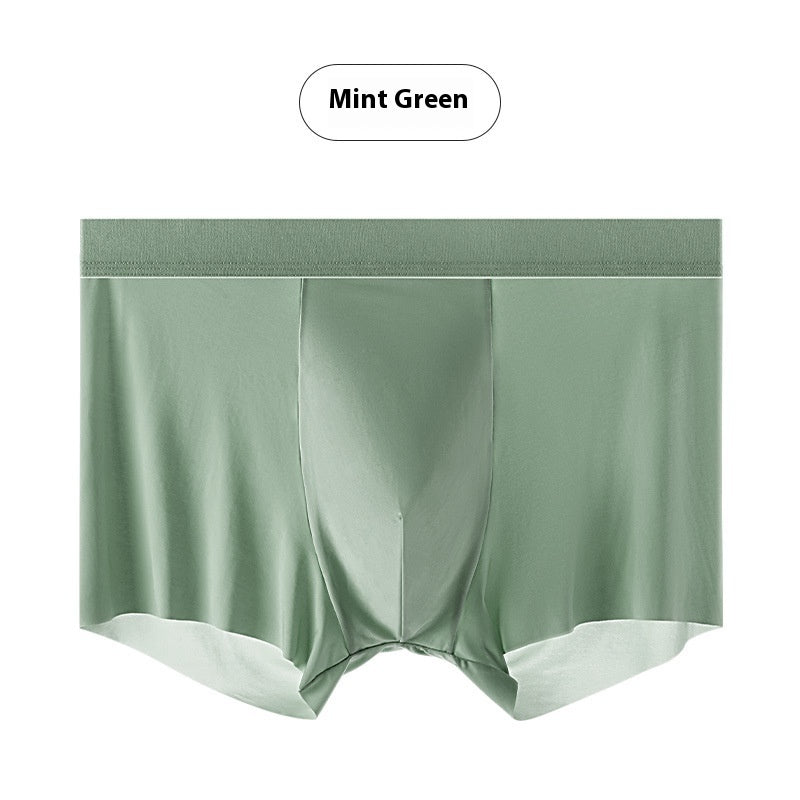 Sous-vêtements pour hommes en soie glacée 5A Antibactérien Mulberry Silk Sous-vêtements pour hommes