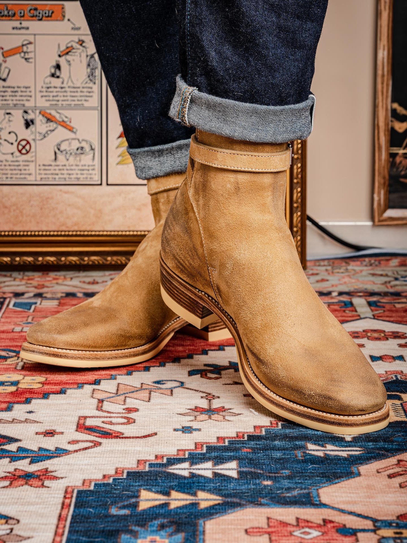 Bottes pour hommes de style américain
